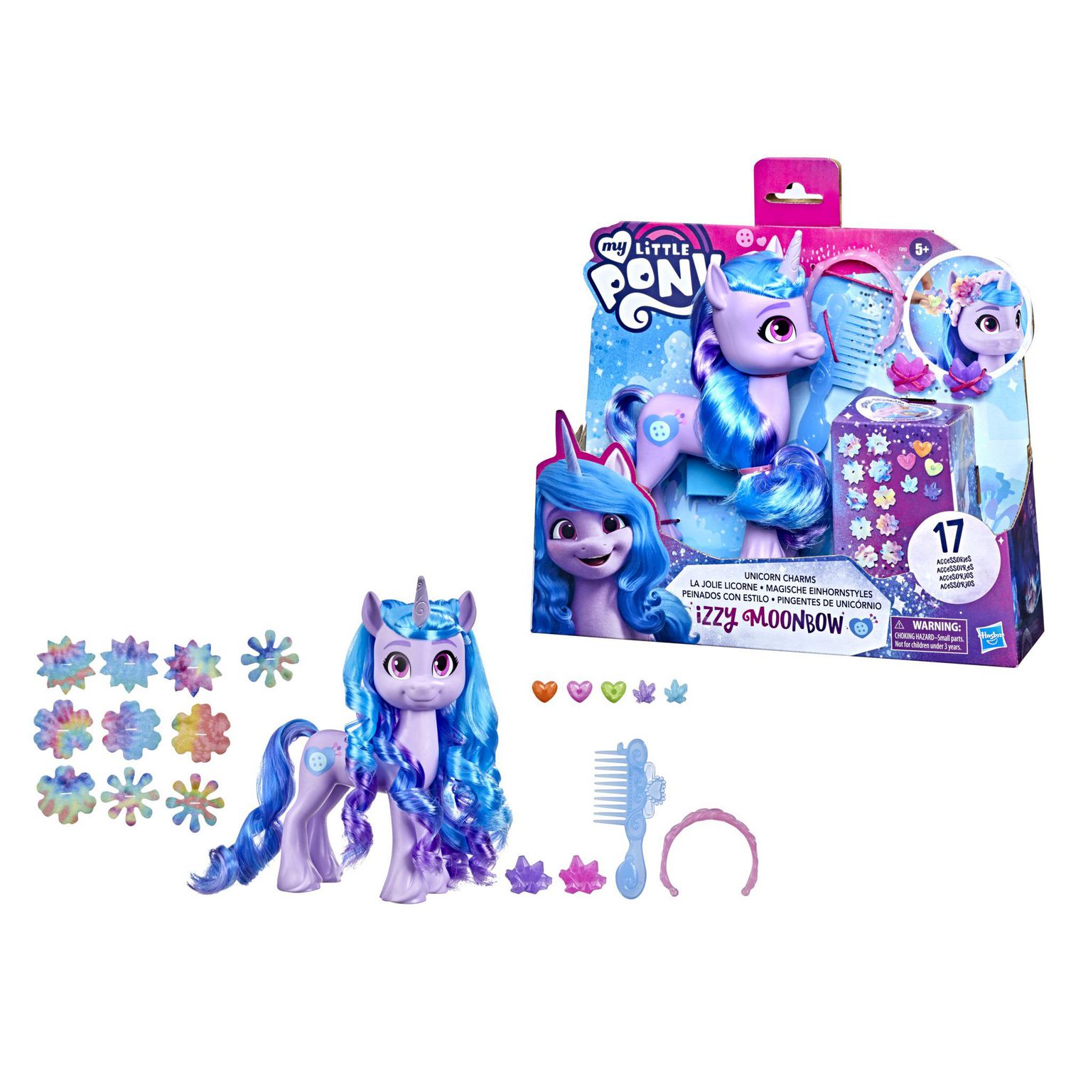 My Little Pony: A New Generation Movie Unicorn Chams Izzy Moonbow Exclusive  Toy - Pony Figure with 17 Hair Accessories, Friendship Bracelet | Walmart  Canada