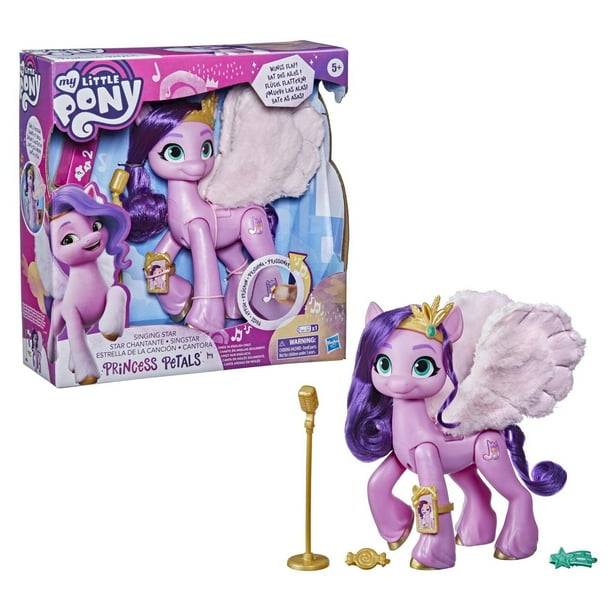  My Little Pony: A New Generation Movie Singing Star Princess  Pipp Petals - 6-Inch Pink Pony That Sings and Plays Music, Toy for Kids Age  5 and Up : Toys & Games