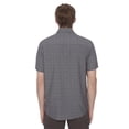thumbnail image 3 of Dark Black Men's Short-Sleeve Button-Down, 3 of 6