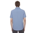 thumbnail image 3 of Dark Black Men's Short-Sleeve Button-Down, 3 of 6