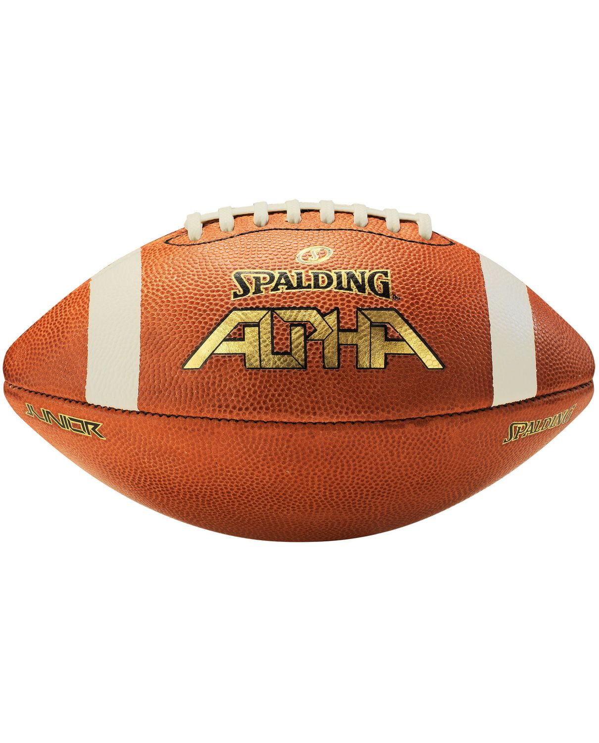 Spalding Alpha Leather Football, Junior Size Walmart Canada