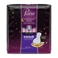 thumbnail image 1 of Poise Overnight Incontinence Pads, Ultimate Absorbency, Extra Coverage, 24 Count, 1 of 5