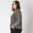 thumbnail image 3 of Devoted Women's Plus Size long sleeve knit cardigan, 3 of 4
