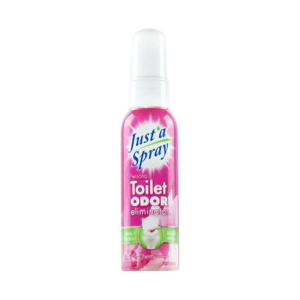 Éliminateur d'odeurs Just'a Spray pour les toilettes