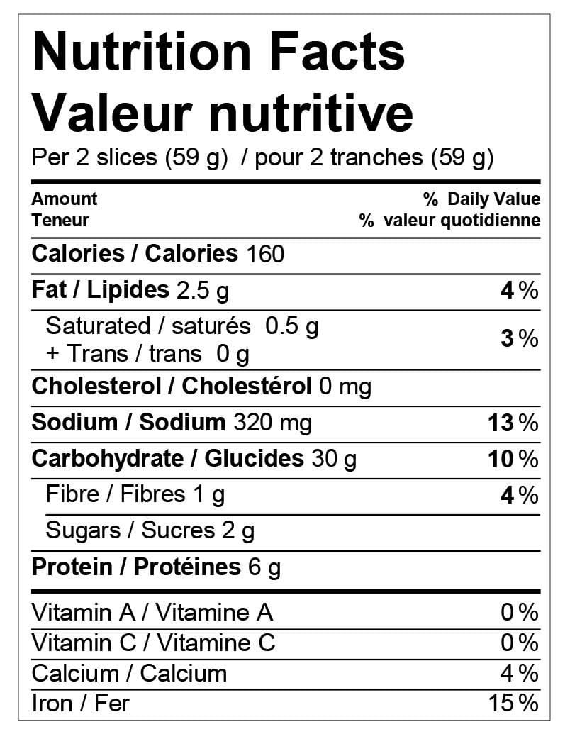 D'Italiano Sesame Bread, 675 g