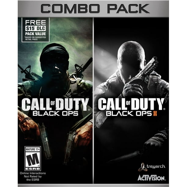 Ensemble jeu vidéo « Call of Duty: Black Ops I et II » pour PS3