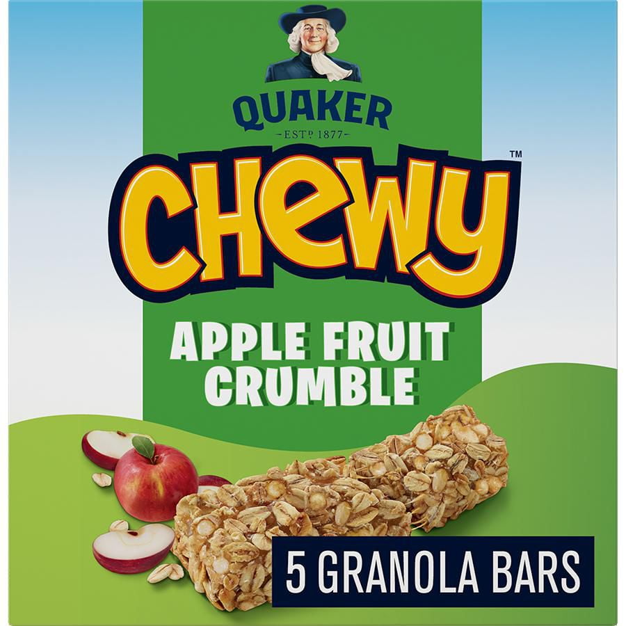 Quaker Chewy Apple Fruit Crumble Granola Bars Walmart Canada