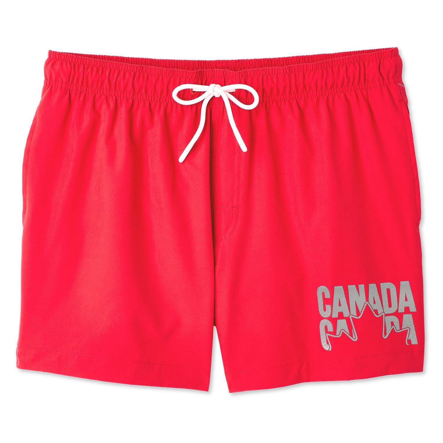 Short de bain style volley fête du Canada George pour hommes