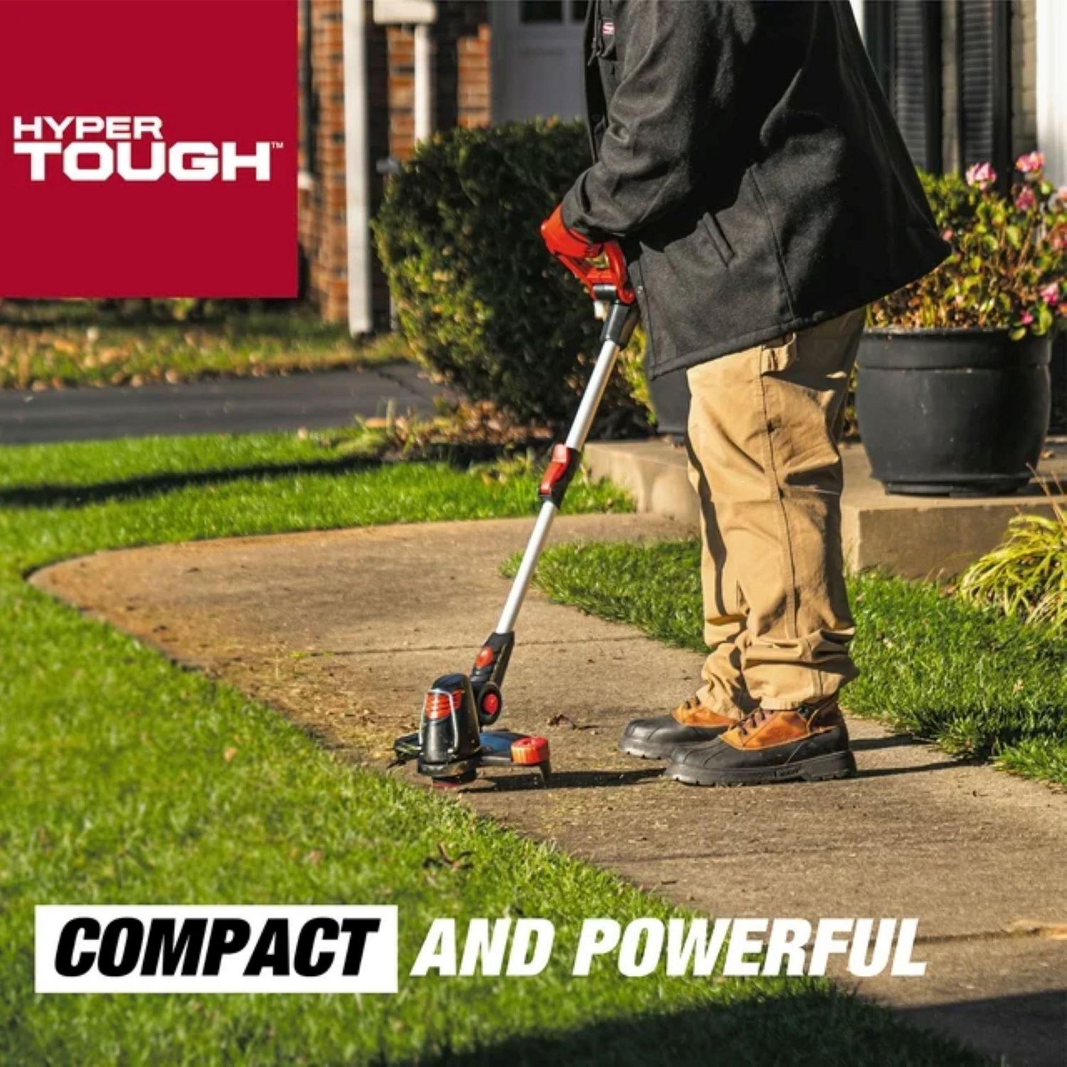 Hyper Tough 20V Max Cordless String Trimmer 12inch In, 41 OFF