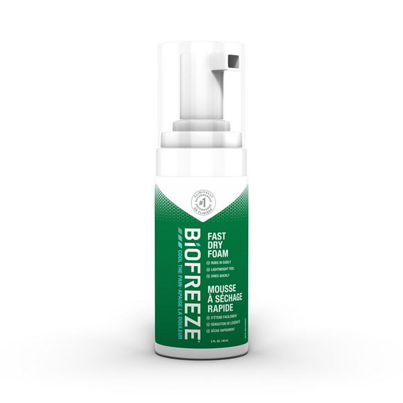 BioFreeze soulagment rapide de la douleur grâce au menthol