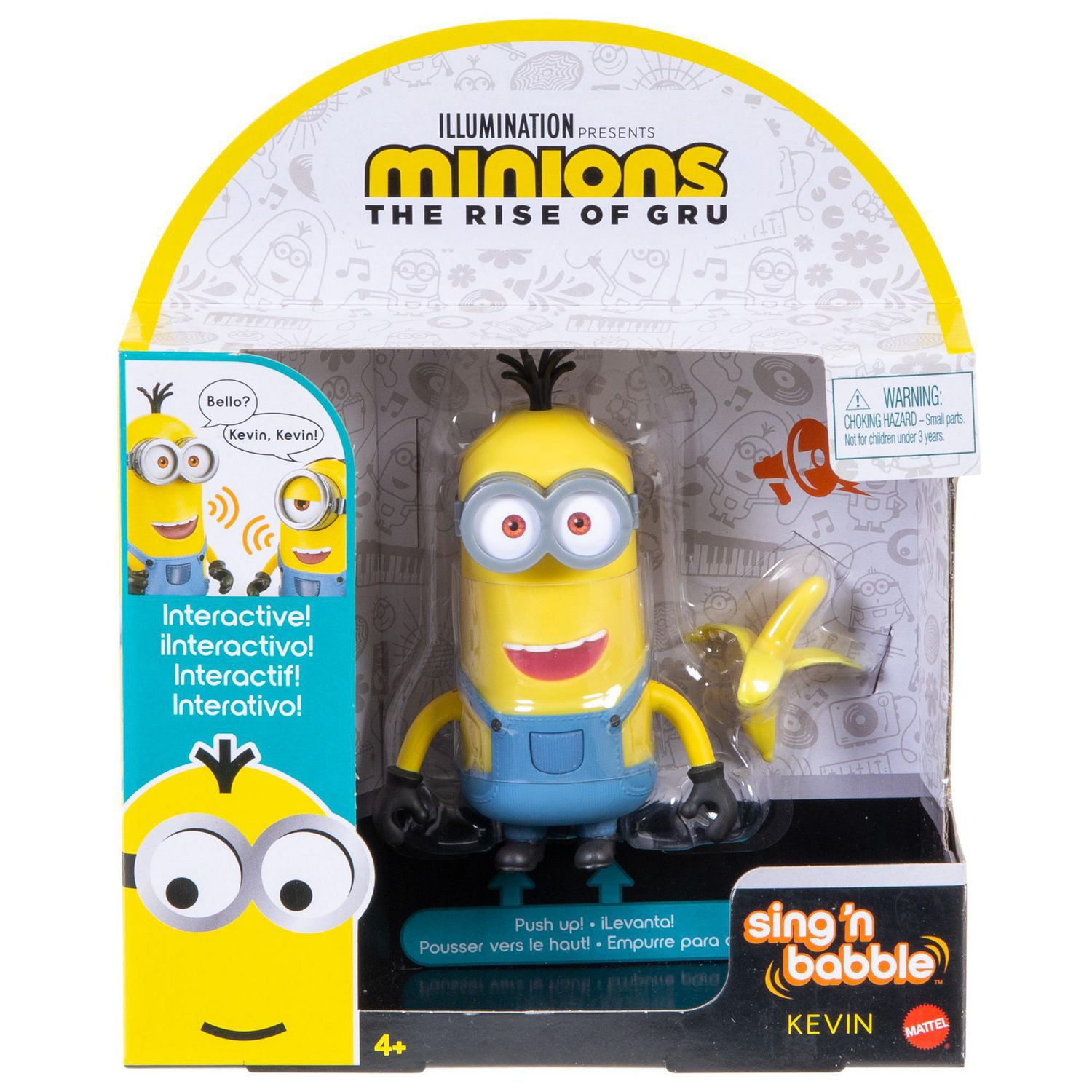 Minions Rise Of Gru Sing N Babble Kevin Figure, 1 Unit - Ralphs