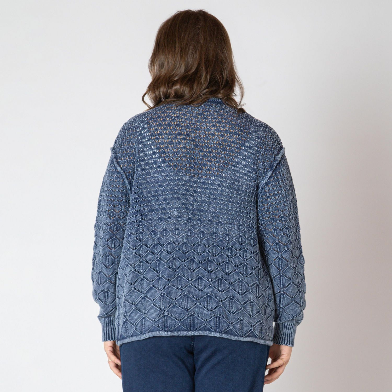 Devoted Women's Plus long sleeve knit cardigan