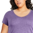 thumbnail image 4 of George Plus Women's V-Neckline Tee, 4 of 6