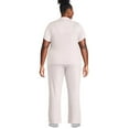 thumbnail image 3 of George Plus Women's Notch Collar Pajamas 2-Piece Set, 3 of 6