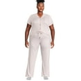 thumbnail image 1 of George Plus Women's Notch Collar Pajamas 2-Piece Set, 1 of 6
