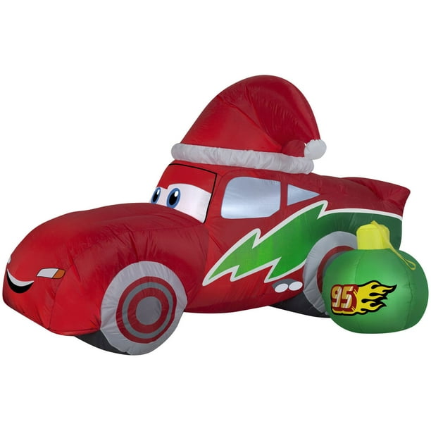 Cars Lightning McQueen Cute Funny Cartoon Character Embroidered