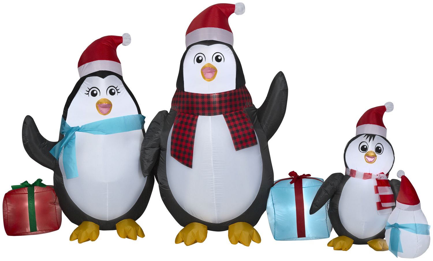 Gemmy Industries Airblown Inflatable Penguin Family Collection Scene Walmart Canada
