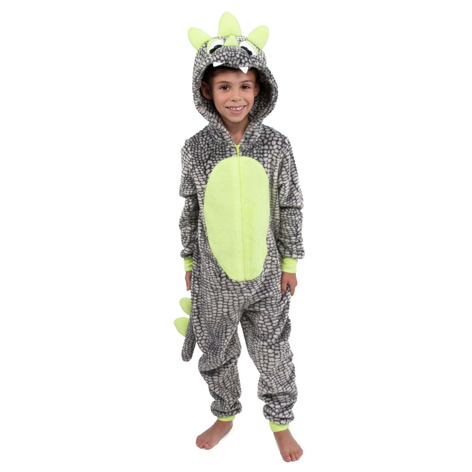 Combinaison pyjama avec capuchon personnage dinosaure marque George pour  garçons 