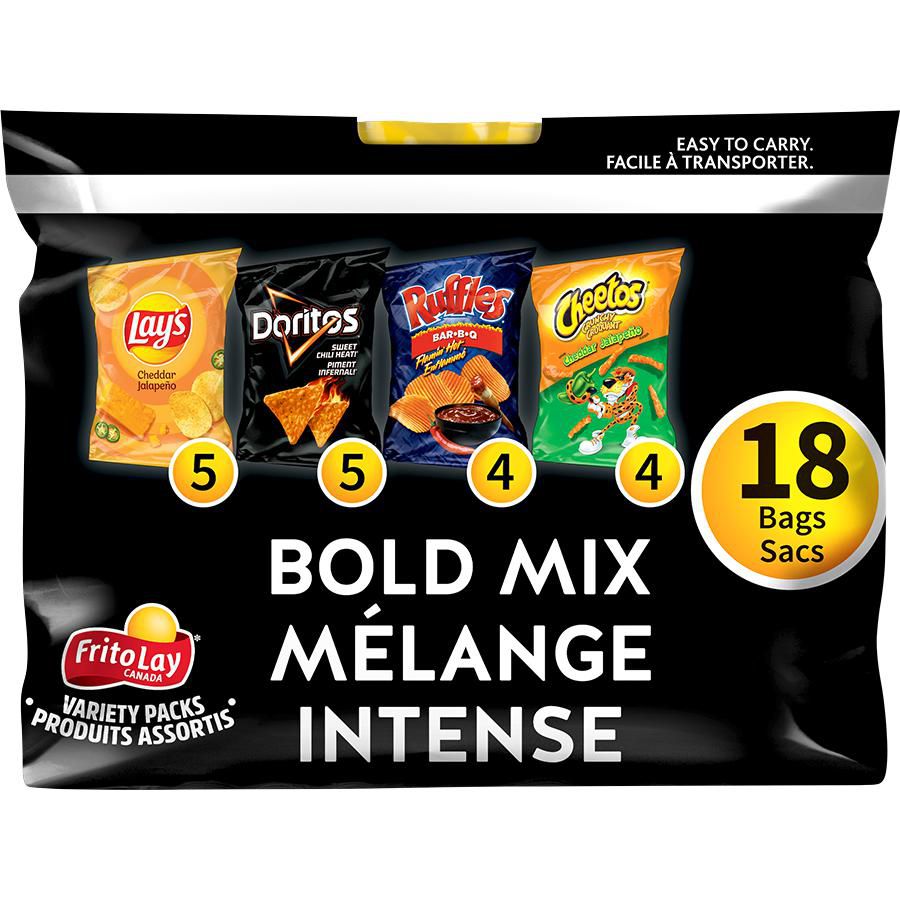FritoLay Variety Packs Bold Mix Snacks Walmart Canada