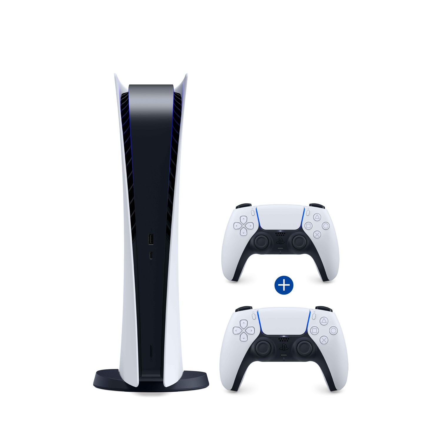 PlayStation®5 Digital Edition PLUS extra DualSense™ wireless controller