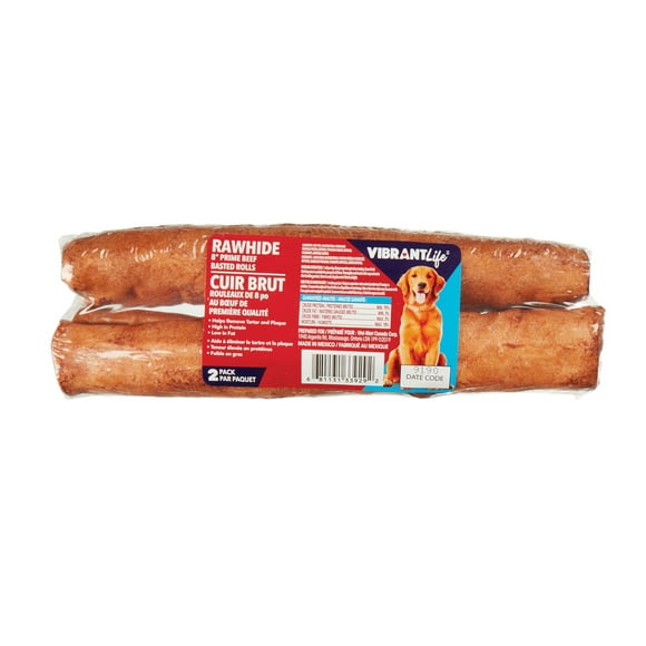Vibrant Life Beef Basted Rolls, Vibrant Life 8" RH Bf Rls, 2Pk