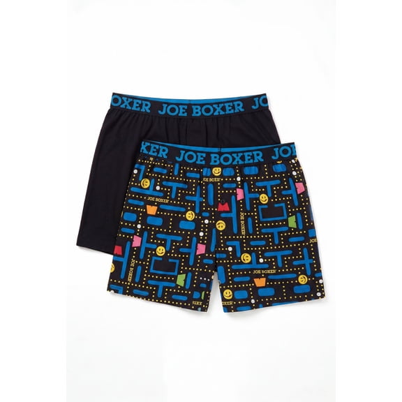 Joe Boxer Men's 2-Pack Novelty Loose Boxer