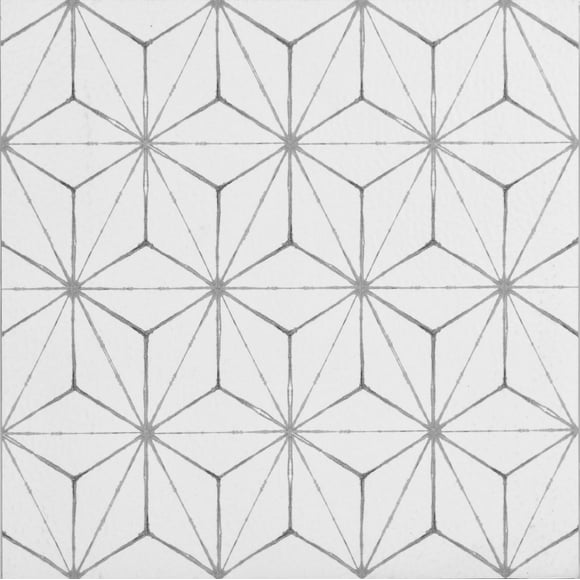 FloorPops Kikko Peel and Stick Floor Tiles Set of 20