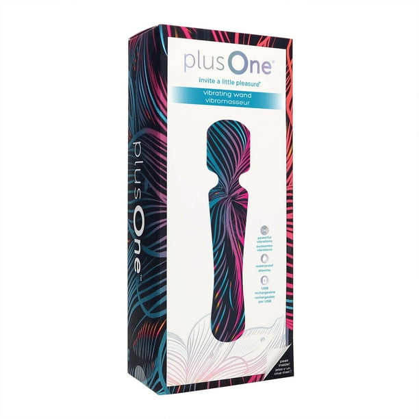 Plusone Vibrating Wand Massager A Compact Yet Powerful Vibrator Walmartca