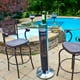 Chaufferette patio éléctrique infrarouge pour table de bar d'ENERG+ HEA-215J67 Avec dessus en verre trempé – image 2 sur 6