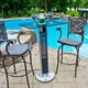 Chaufferette patio éléctrique infrarouge pour table de bar d'ENERG+ HEA-215J67 Avec dessus en verre trempé – image 3 sur 6
