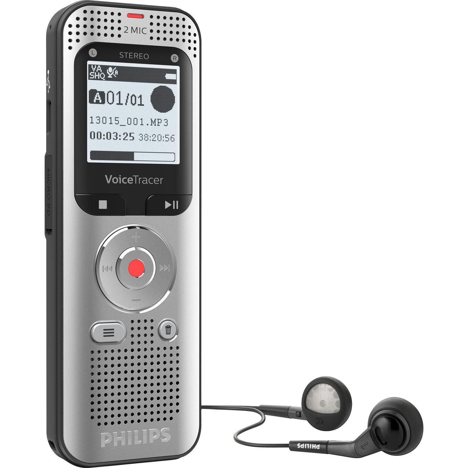Philips DVT2050 VoiceTracer Audio Recorder Walmart Canada