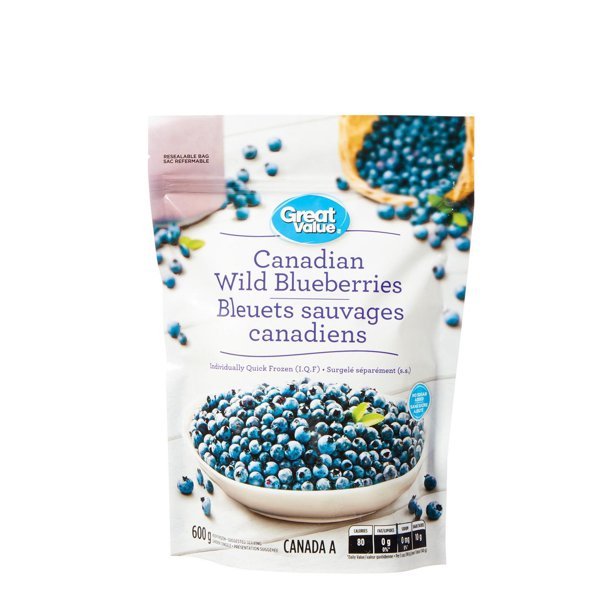 Great Value Frozen Blueberries Walmart.ca