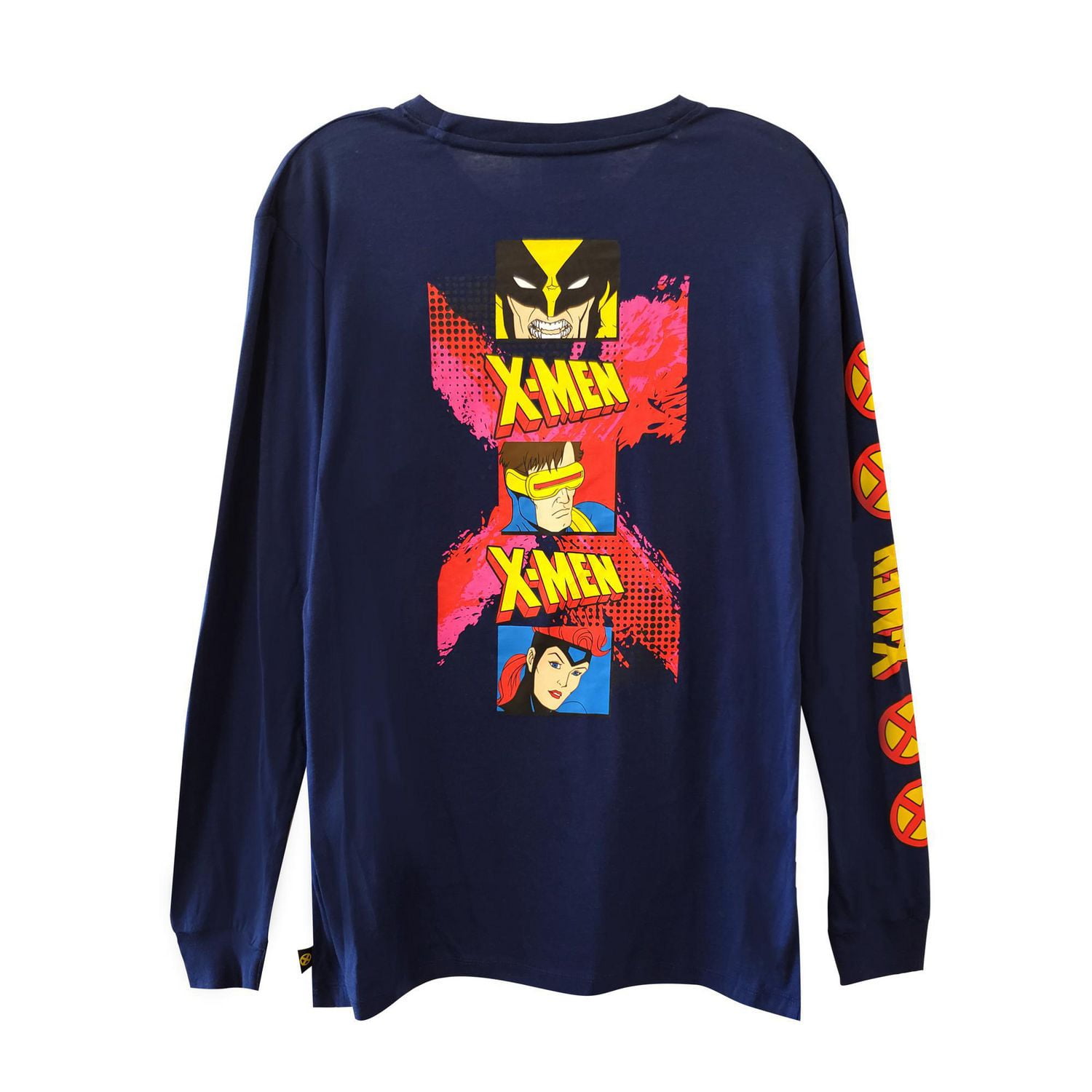 T-shirt pour hommes X-Men Team Strike Marvel 90's