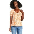 thumbnail image 1 of George Women's V-Neckline Tee, 1 of 6