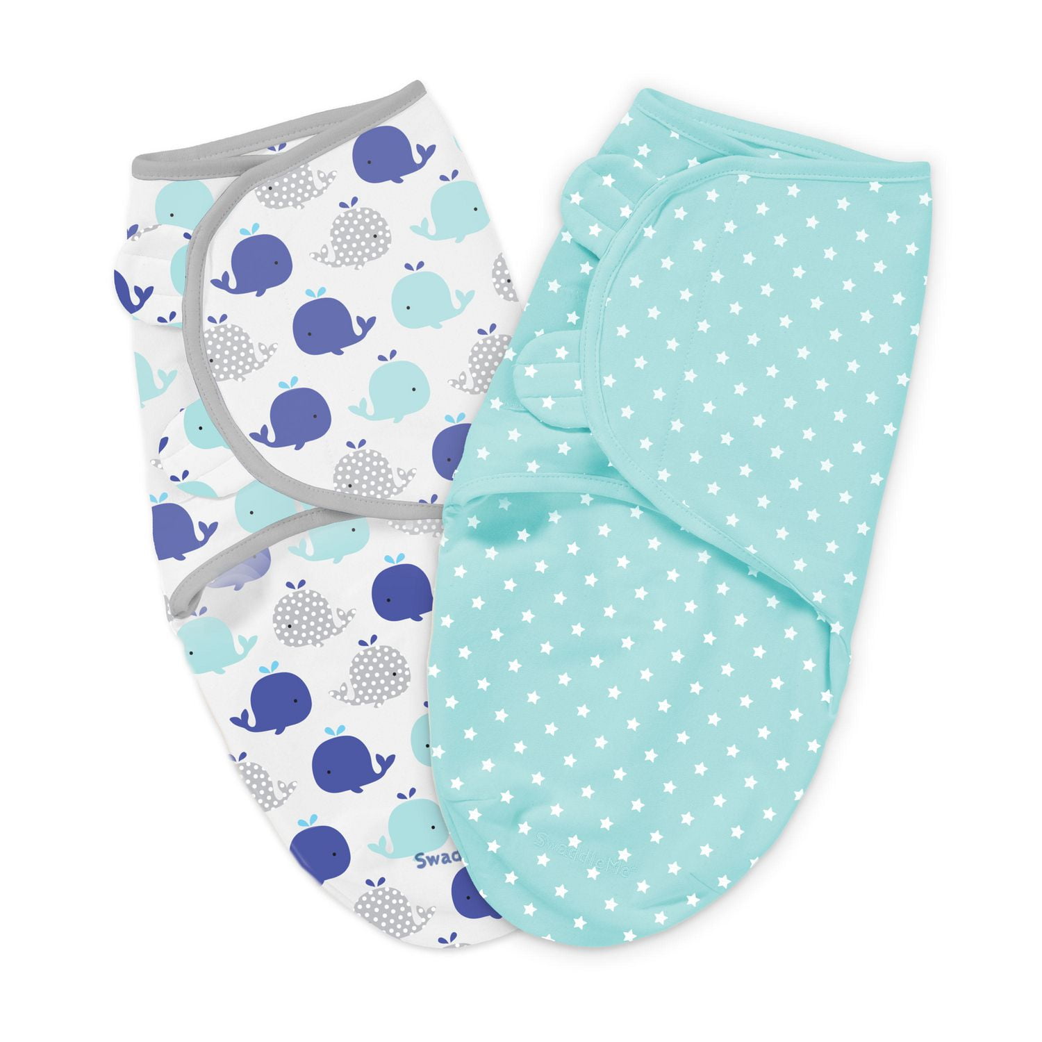 Summer Infant SwaddleMe® Adjustable Infant Wrap, Small Cotton, 2Pack