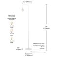thumbnail image 3 of Globe Electric Holden 70" Floor Lamp, Brushed Steel, In-Line On/Off Foot Switch, 3 of 5
