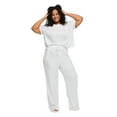 thumbnail image 1 of George Women's Plus Pajama 2-Piece Set, 1 of 6