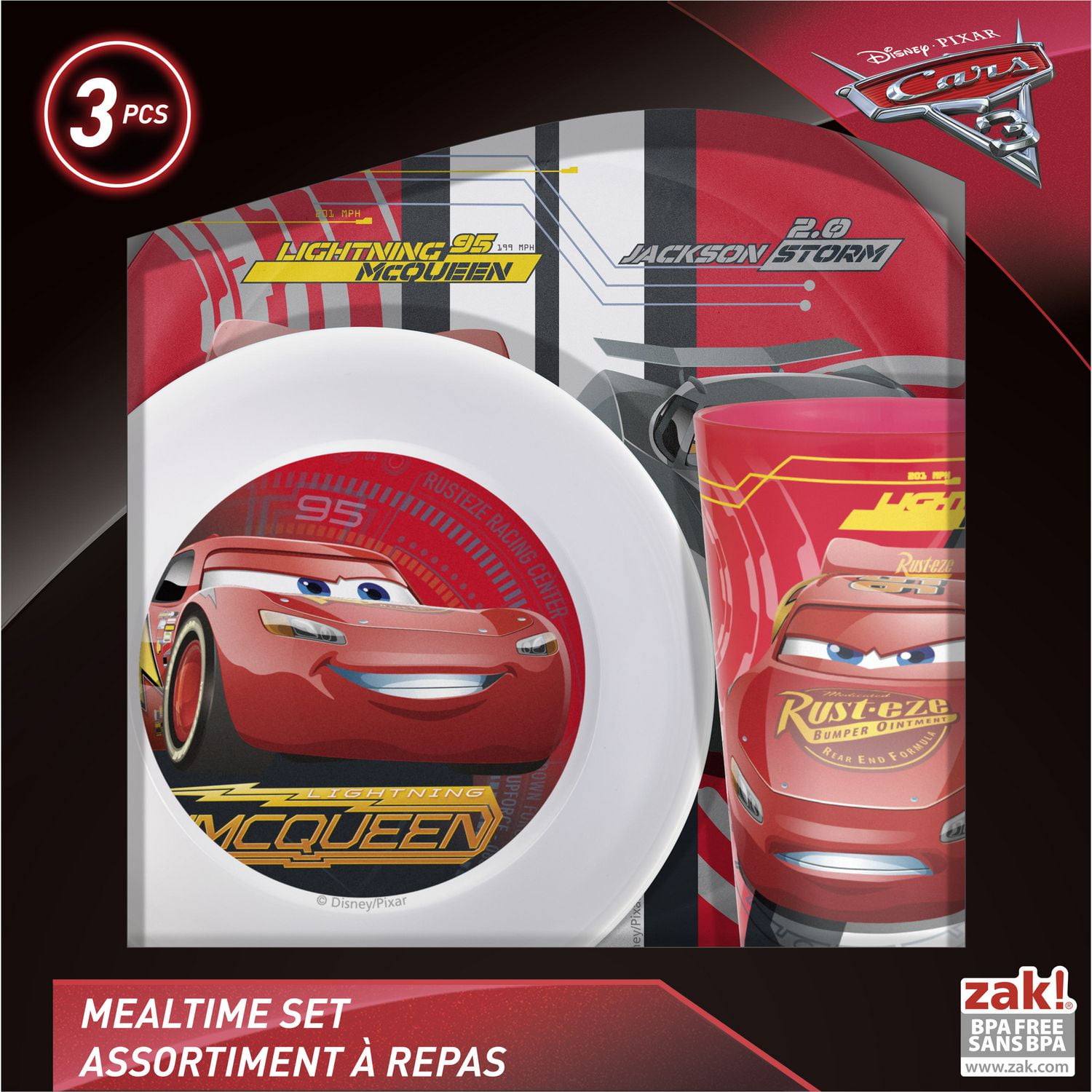 Disney Cars 3 Kids' Dinnerware Set | Walmart Canada