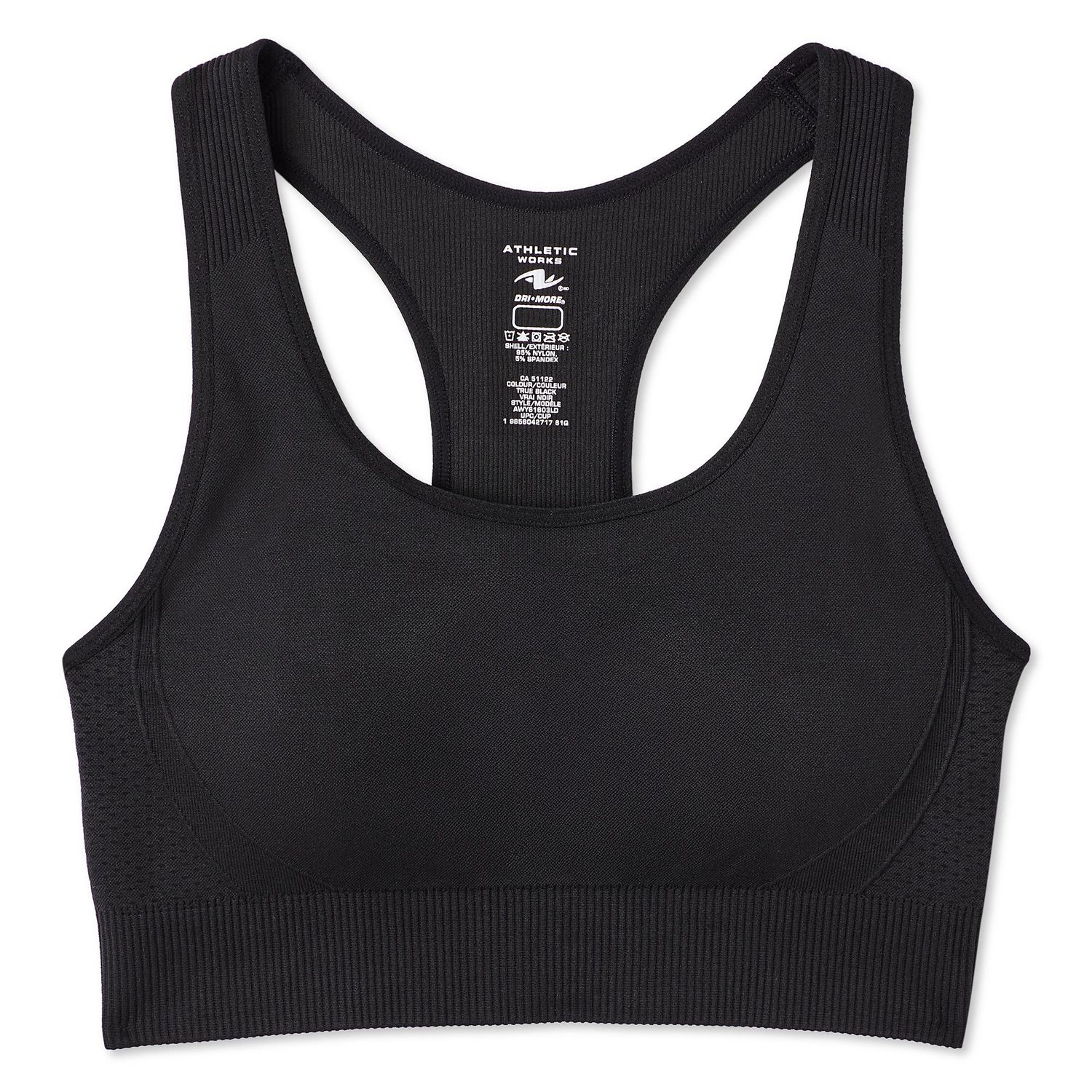 Soutien-gorge sport à dos nageur Athletic Works pour femmes