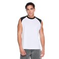 thumbnail image 2 of No Boundaries Men's Boxy Cropped Muscle Tank, 2 of 6