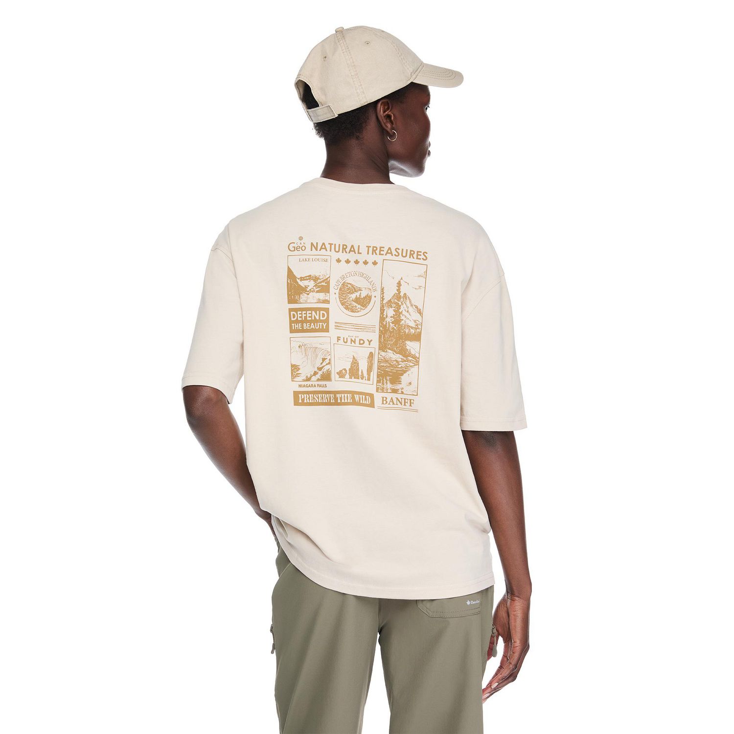 T-shirt Canadiana x SGRC collection non genrée pour adultes