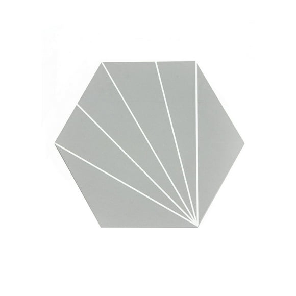 FloorPops Vers Peel and Stick Hexagon Floor Tiles Set of 20