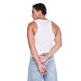 thumbnail image 4 of No Boundaries Men's Washed Rib Tank Top, 4 of 6