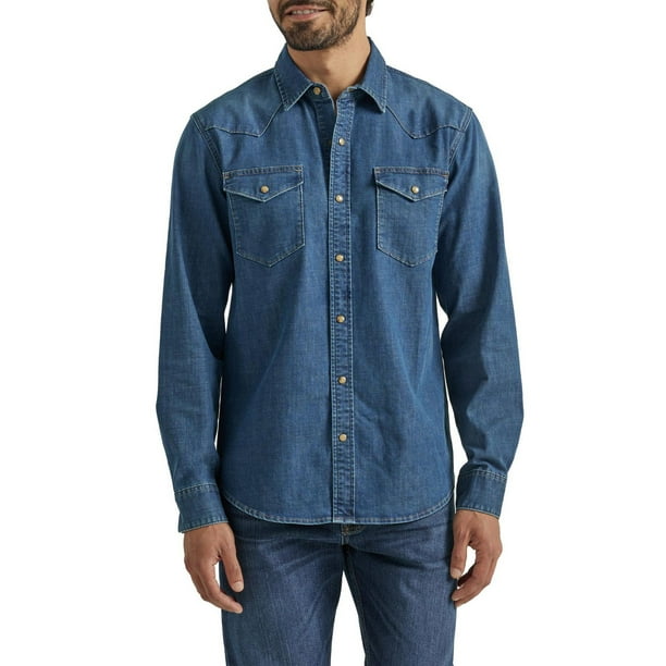 Denim Shirt / Wide Denim Pants / Shoulder-Carry Top WEO0072