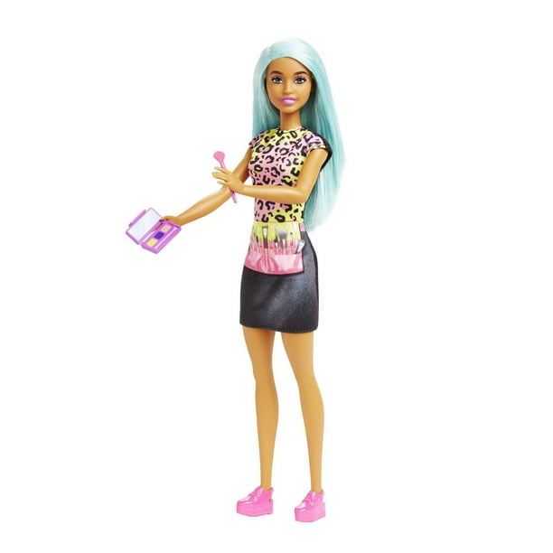 Barbie doll Glam Home My Fancy Life Take out the Trash Garbage Can