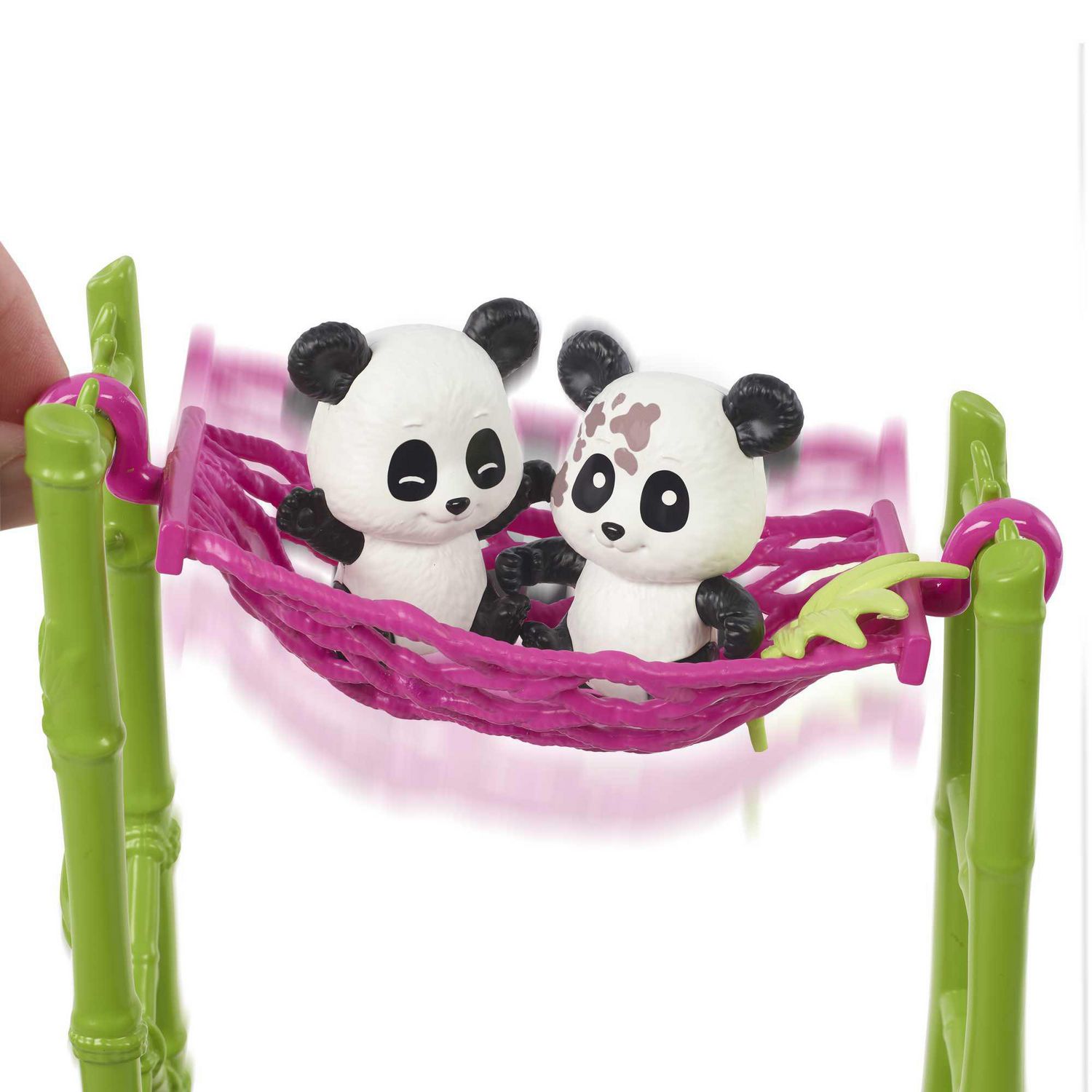 Barbie Doll and Accessories, Panda Care and Rescue Playset with  Color-Change and 20+ Pieces