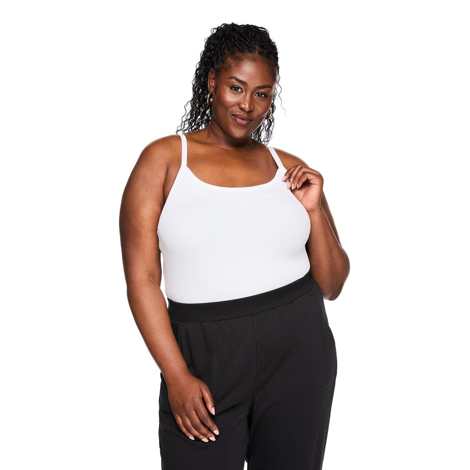 Camisole côtelée Lane Bryant Plus pour femmes