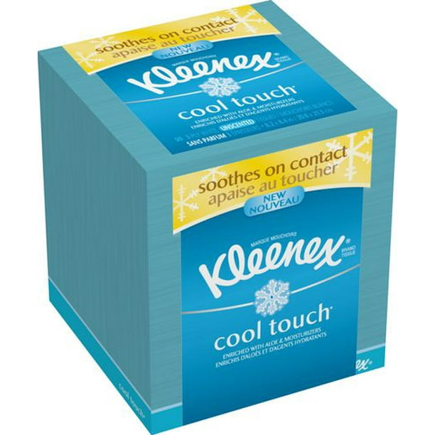 Boîte de 50 mouchoirs Cool Touch de Kleenex