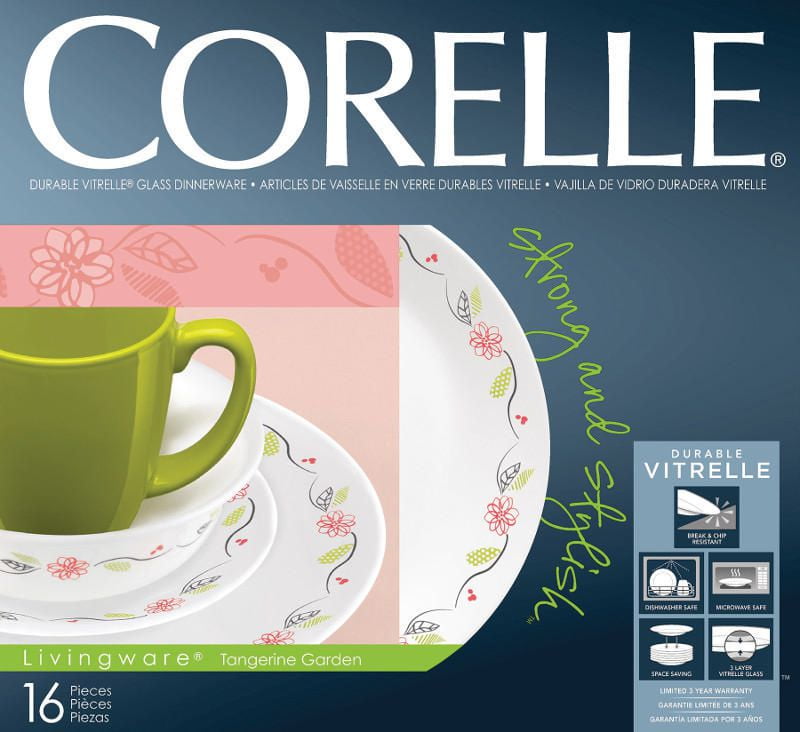 Corelle 2025 tangerine garden