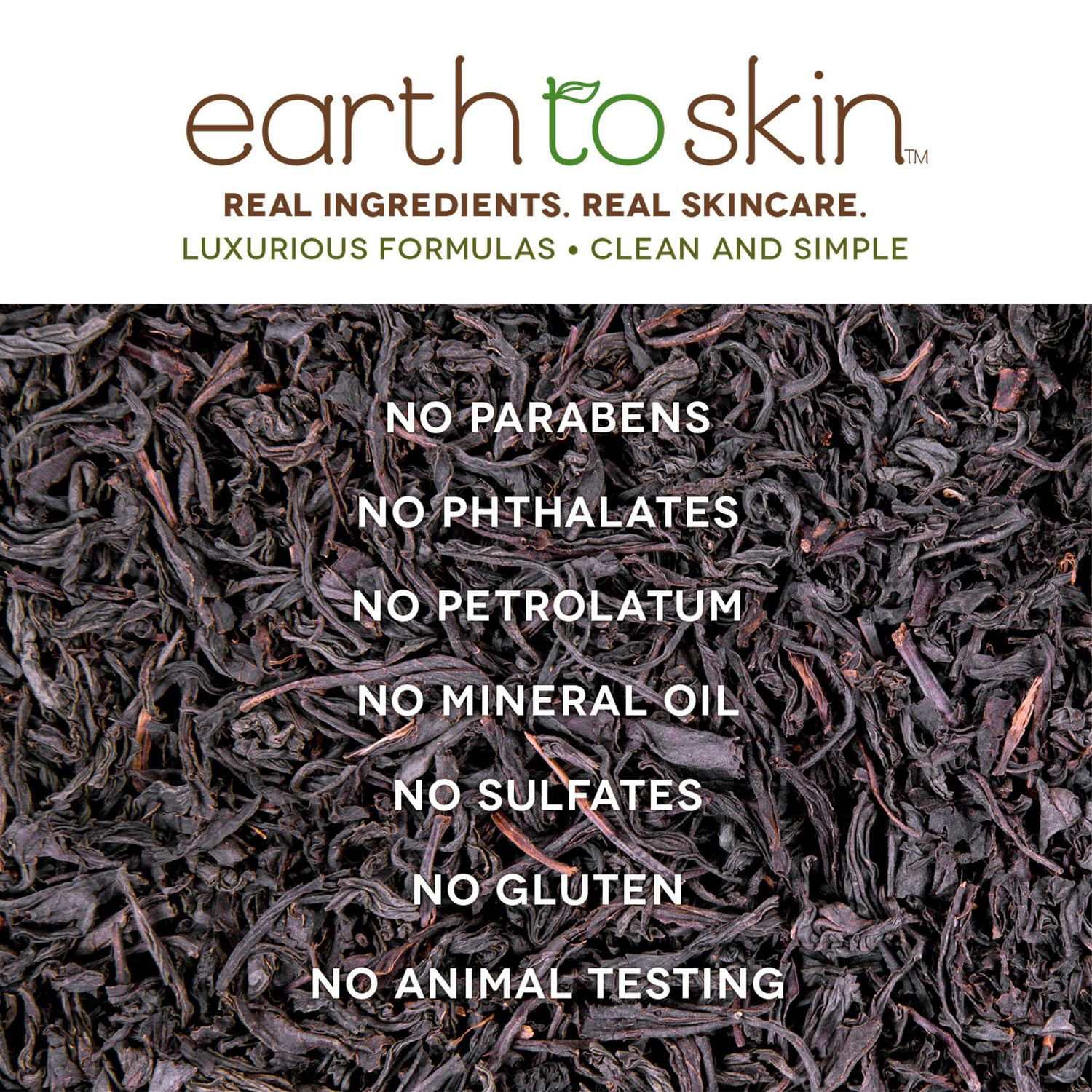 Earth to Skin Tea Time White Tea Cleanser